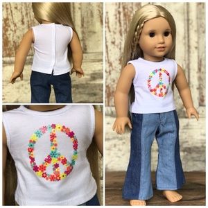 American Girl Julie’s Top and Jeans